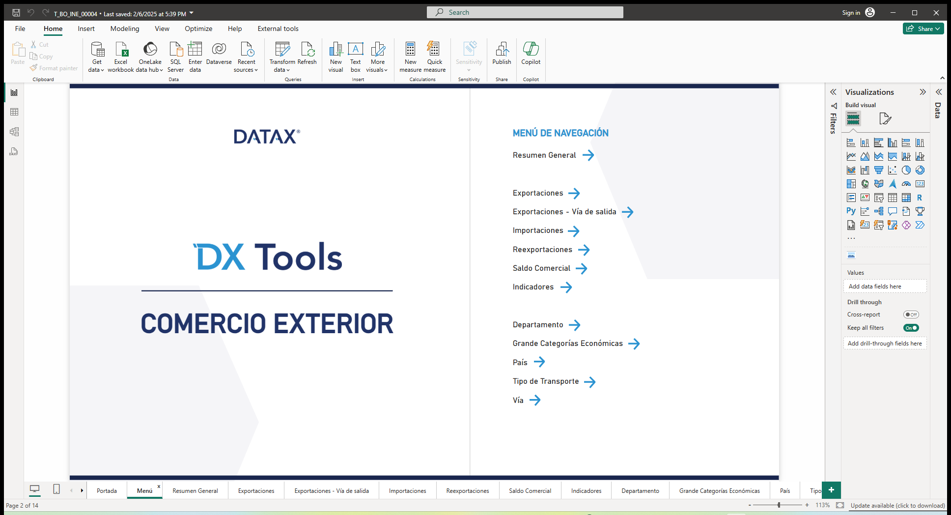 Herramienta de Análisis de Comercio Exterior