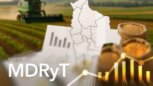 Superficie, Producción y Rendimiento por Departamento y Campañas Agrícolas según cultivos