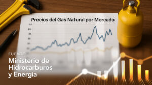 Precios de Gas Natural por Tipo de Mercado